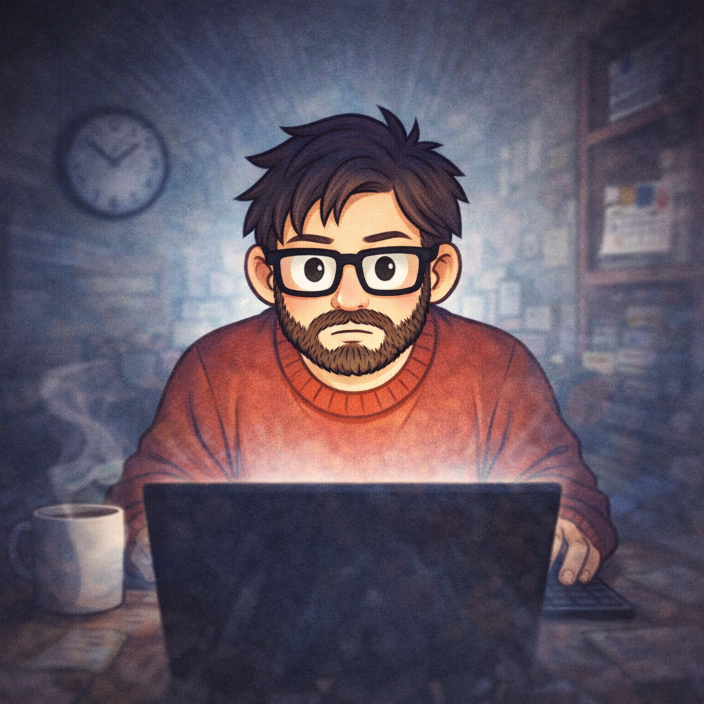 Person checking phone with time pressure