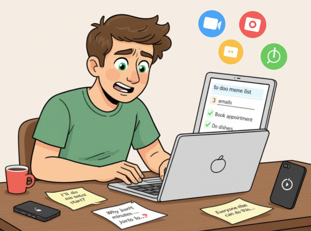 The endless cycle of task paralysis